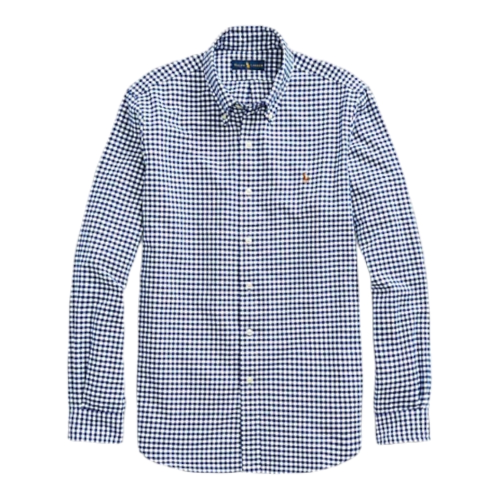 Classic Fit Gingham Oxford Shirt